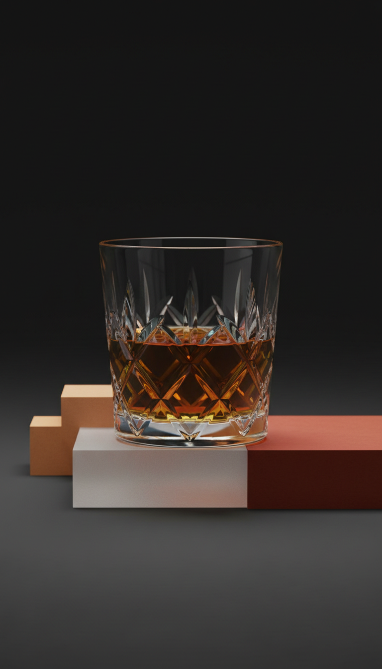 Signature Edo Kiriko Double Old Fashioned Glass