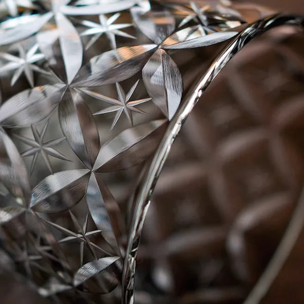 Edo Kiriko Asanoha Star Whisky Glass – Hand-Carved Premium Crystal Glass | Infinite Growth