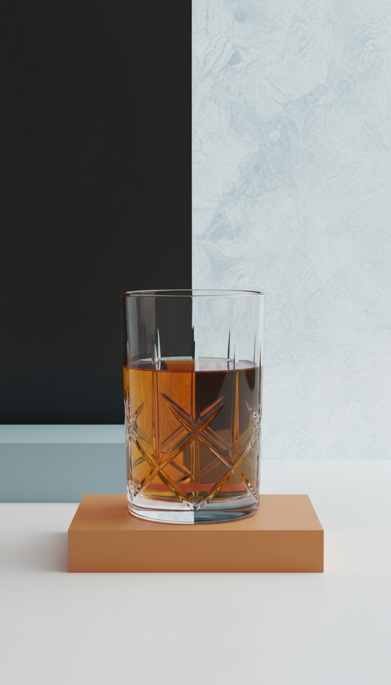 Modern European Motif Highball Glass
