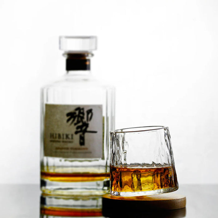 Edo Kiriko Hand-Carved Japanese Cloud Whisky Glass – Authentic Japanese Artistry