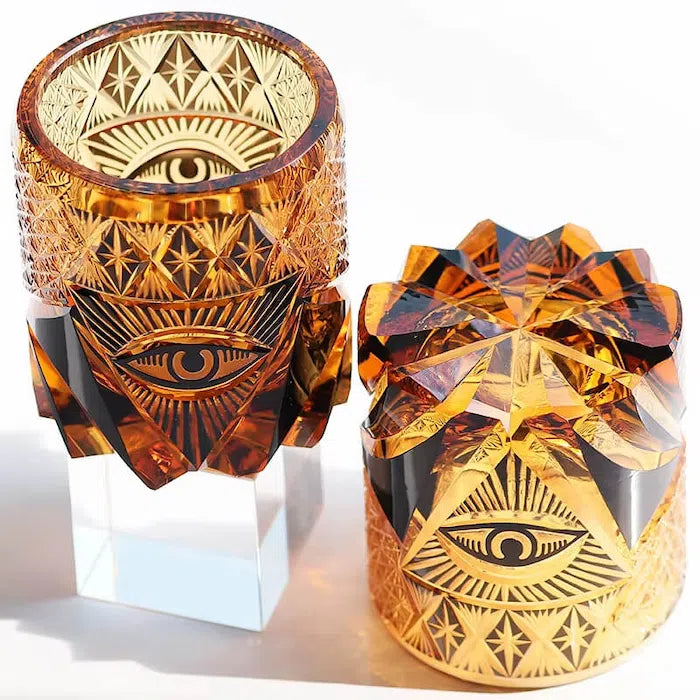 Edo Kiriko God’s Eye Whisky Glass – Hand-Carved Premium Crystal Glass | Vision & Power