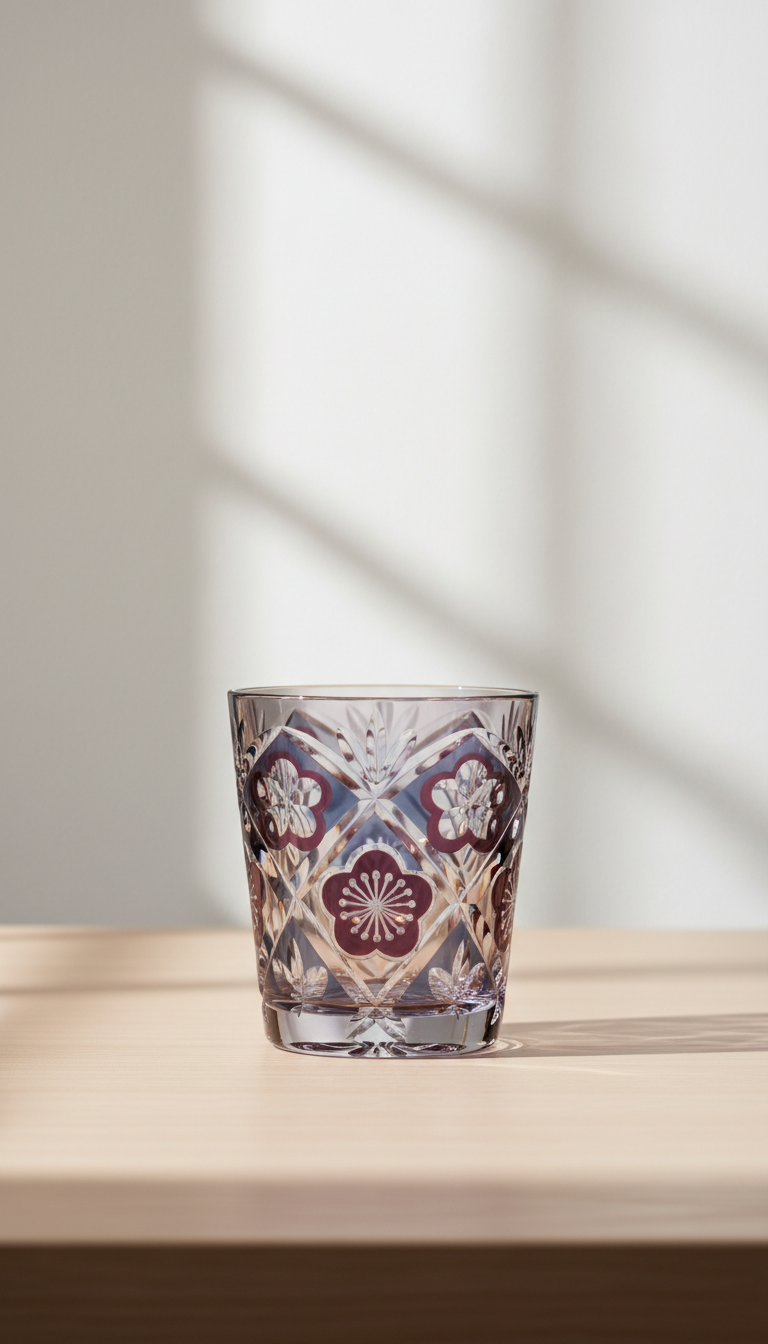 Plum Motif Limited-Edition Tumbler