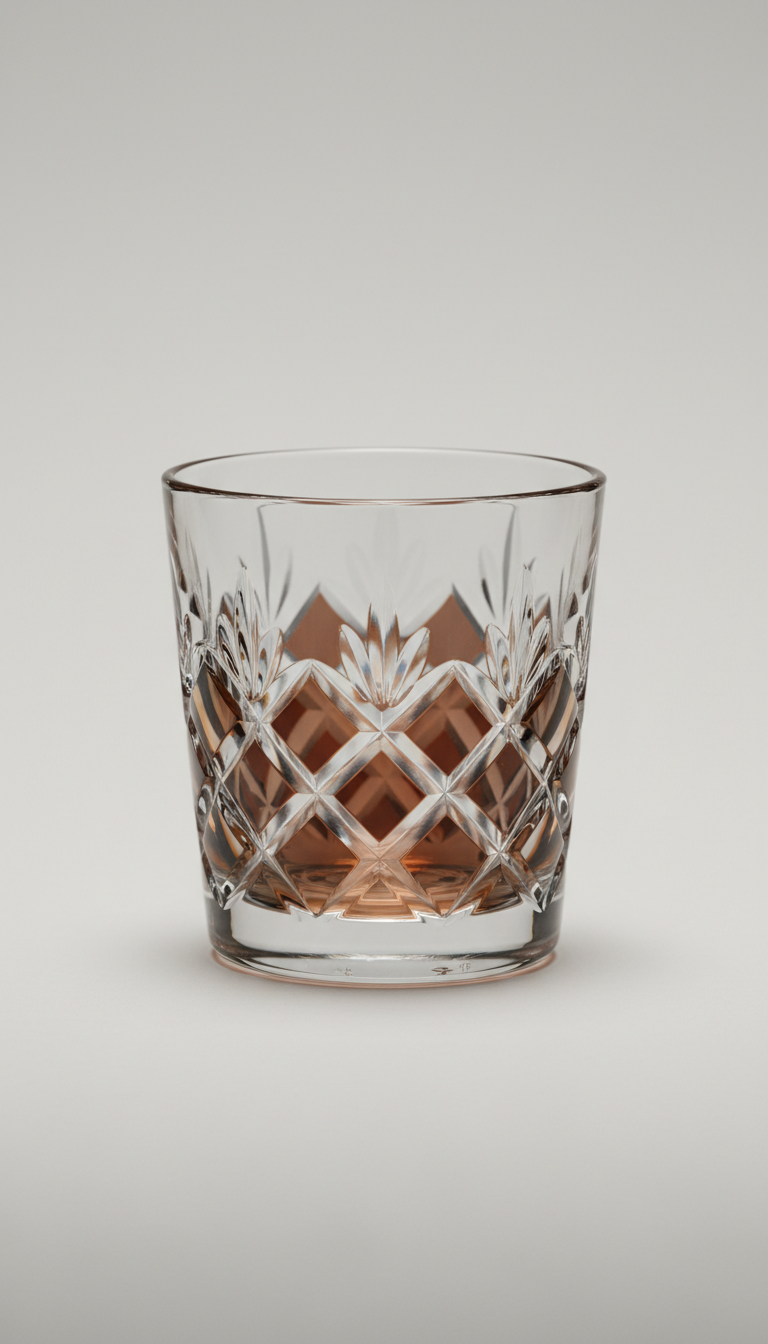 Yarai Diamond-Cut Whiskey Glass