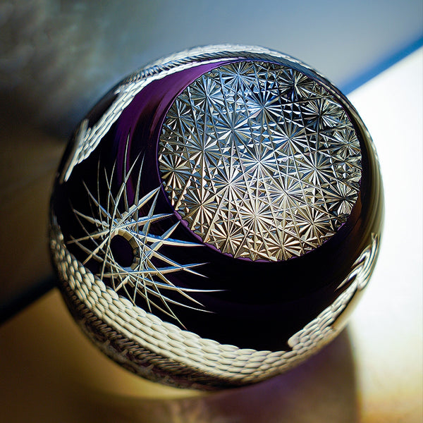 Edo Kiriko Majestic Dragon Whisky Glass – Hand-Carved Premium Crystal Glass | Mythical Power